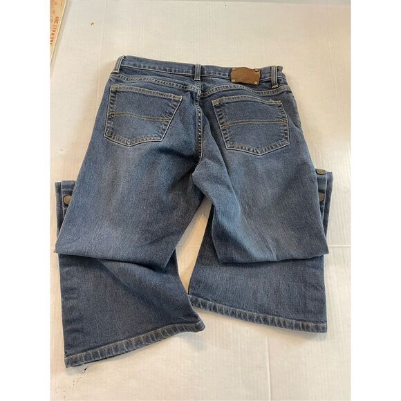 Vintage Ralph Lauren Polo Jeans Womens  Snap Legs Jeans Bootcut Flare Size 10 A7 - Picture 8 of 11